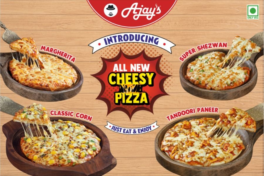 The All New Cheesy Pizzas, Launched by Ajay’s Takeaway Food on 1st Jan 23