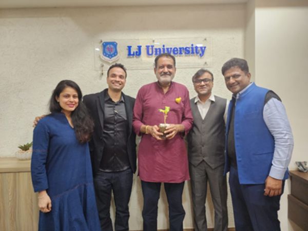 ‘India: A Startup Nation’ Event Featuring TV Mohandas Pai Held by LJ University’s Antrapreneur, the Business Incubator
