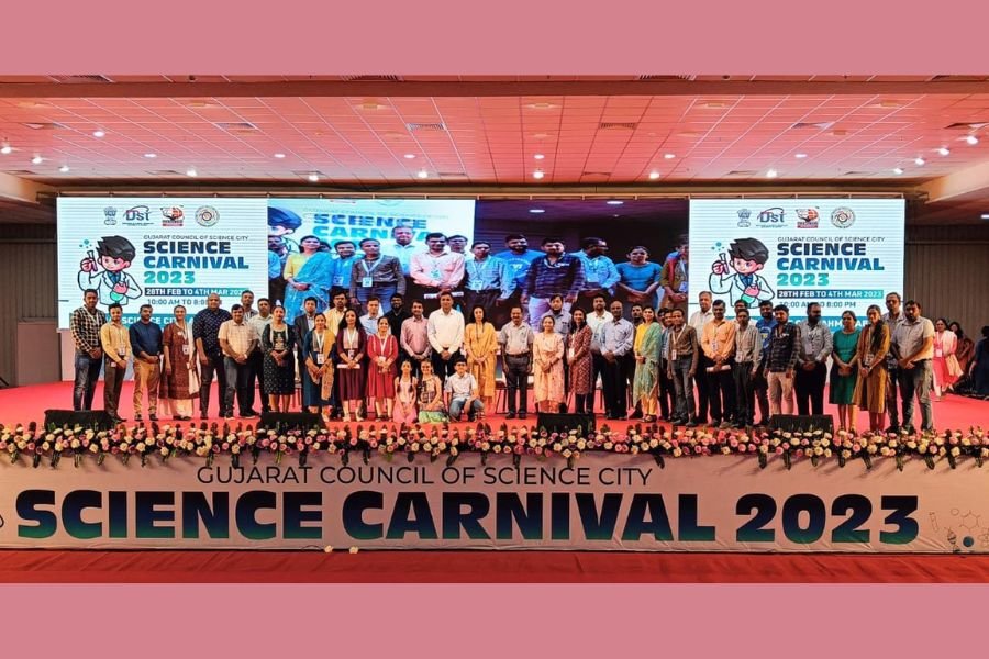 Science Carnival 2023 concludes successfully at World’s best and biggest Science Park – Gujarat Science City, Ahmedabad, more than 1 lakh people participated in the carnival directly or indirectly