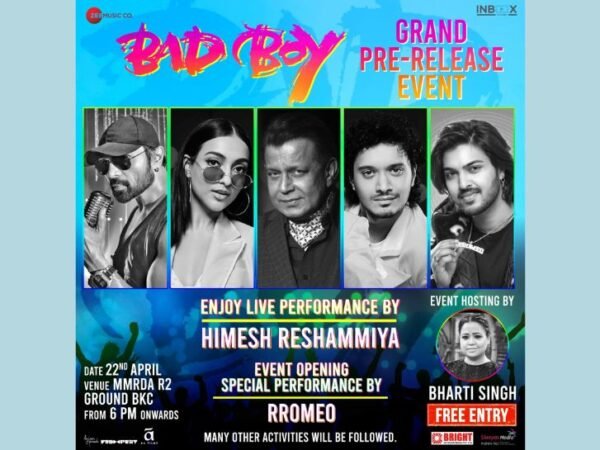 BadBoy Grand Pre-release Event with Himesh Reshammiya & Mithun Chakraborty