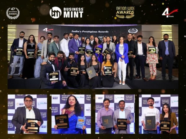 Business Mint Makes a Spectacular Return to Bengaluru as Host of the 47th Nationwide Awards Excellence Event 2023