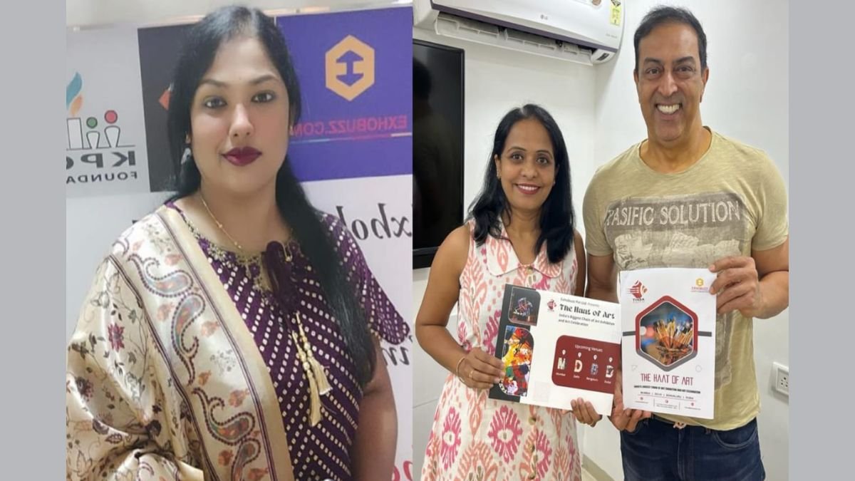 Jyoti Yadav And Bollywood Actor Vindu Dara Singh Comes Together For The Haat Of Art Exhibition