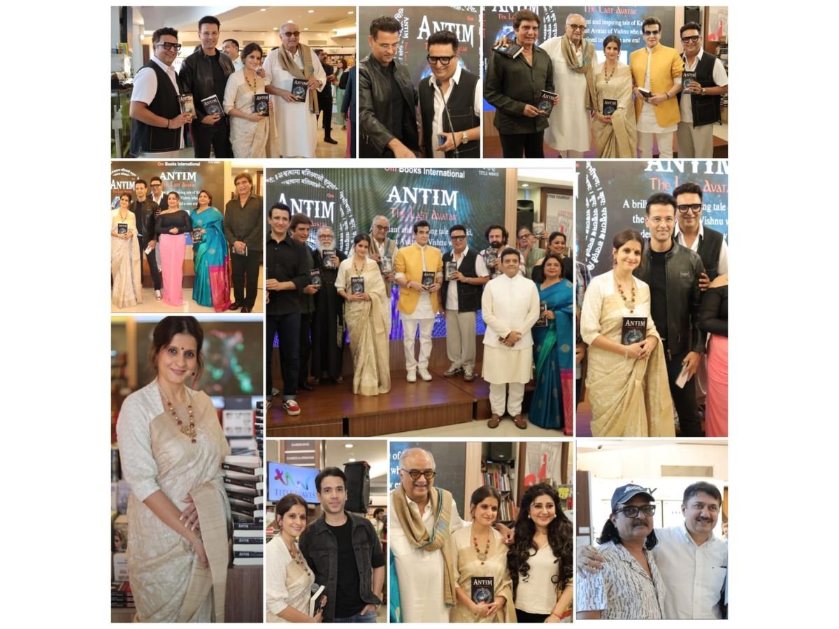 Bollywood makes a beeline for Om Books International’s Dr. Neetika Modi-penned ‘Antim: The Last Avatar’ launch