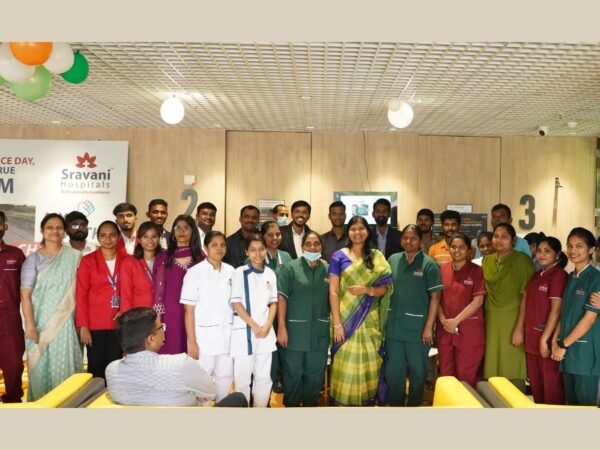 Srimati Sirisha Raghavendra Garu Joins FitFourFreedom Success Celebration at Sravani Hospitals