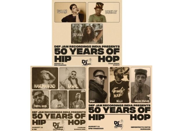 In Honour of Hip-Hop’s 50th Birthday, Def Jam Recordings India Announces A Multi-City Event