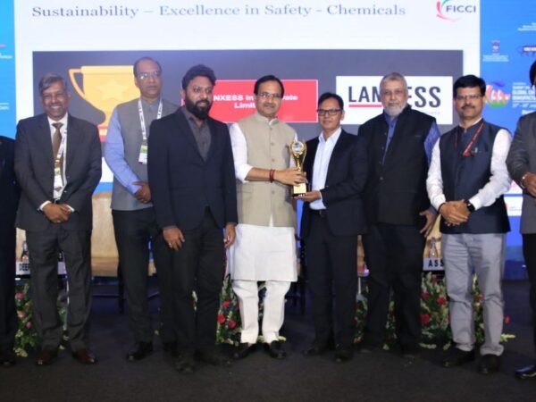 LANXESS India wins the FICCI Chemicals & Petrochemicals Award 2023 for Sustainability- Excellence in Safety