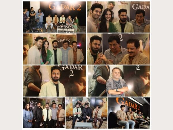 Mithoon, Udit Narayan, Vishal Mishra, Sayeed Qadri, Anil Sharma at Gadar2 Musical Super-Success Event