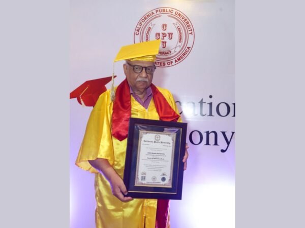 Producer of Hollywood movie “Ramayana” Awarded Honorary Doctorate Degree by California Public University, USA