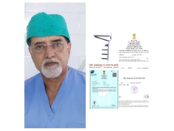 Dr Ajit Saigal’s HTO Plate for Osteoarthritis with Genu Varus