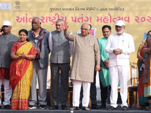 CM Bhupendra Patel inaugurates International Kite Festival – 2024 in Ahmedabad