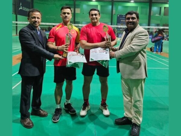 Gujarat Shines Bright: Triumphs at All India Masters Badminton Tournament