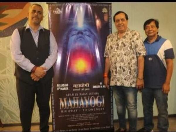 Press Conference held In Mumbai Of Film “MAHAYOGI Highway 1 to Oneness,” A Film By Rajan Luthra All India Distributor Rakesh Sabharwal of Prince movies