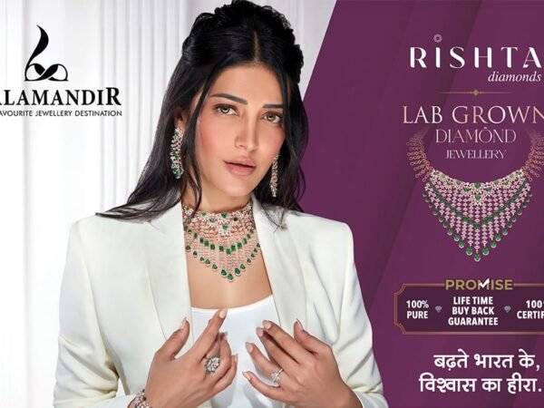 Kalamandir launches Rishta lab-grown diamond jewellery, unveils brand campaign