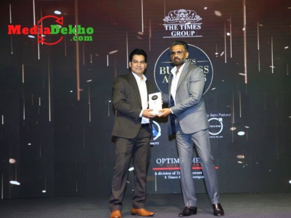 Media Dekho Wins Times Business Award for PR and Advertising Excellence for National and international brands