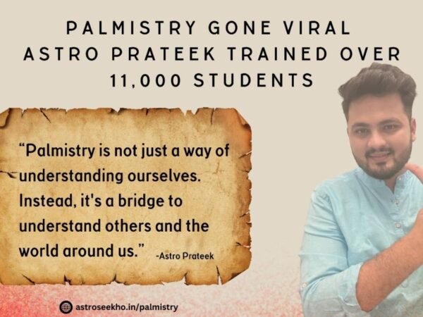 Astro Prateek Successfully Trained 11,000 Students in Palmistry
