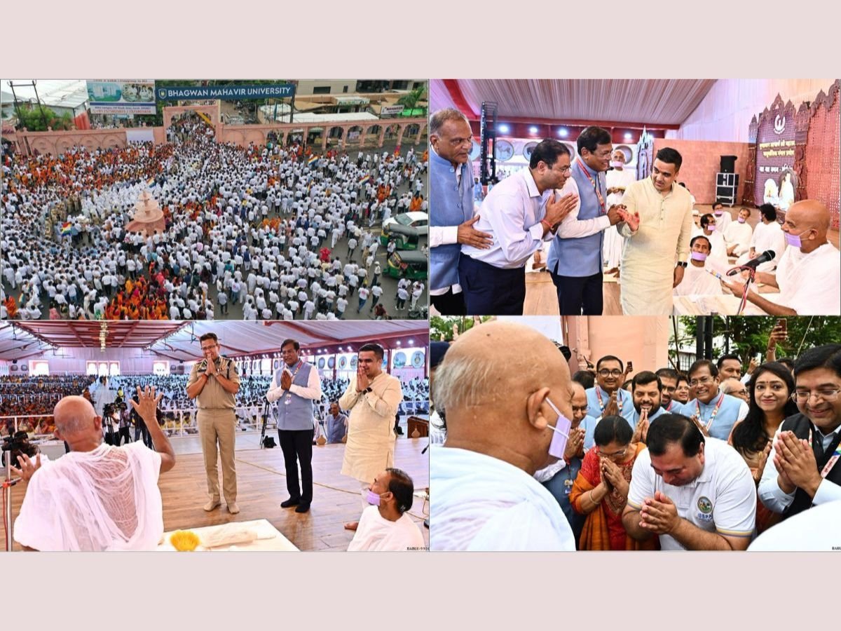 Jain Acharya Shri Mahashraman’s pravaas in Surat during Chaturmas will be historic: Minister of State for Home Harsh Sanghavi