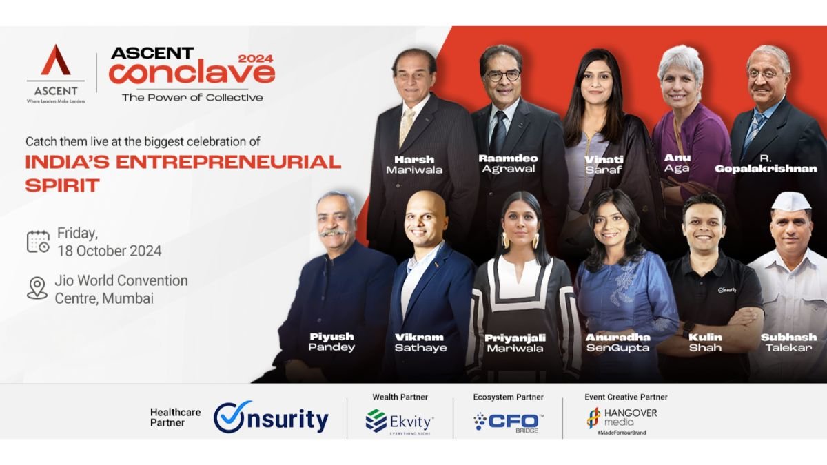 The Biggest Celebration of India’s Entrepreneurial Spirit – ASCENT Conclave 2024